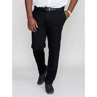 D555 Black Stretch Trousers - Men/'s