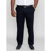 D555 Mens Work Trousers Stretchable Chinos Trousers Regular Lounge Pants 40-60W