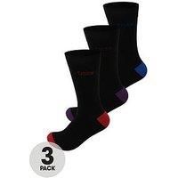 D555 Phoenix 3 Pack Cotton Rich Luxury Socks