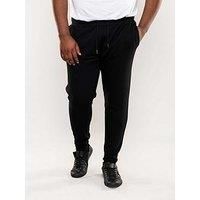 D555 Men/'s Kingsize Brandon Cuffed Joggers Black 5XL Black