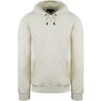 Reverse Loopback Beige Cotton Hoodie