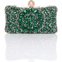 Diamante Embellished Gem Party Evening Prom Clutch Bag