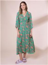 ANORAK Sunflowers EcoVero Erin Midi Dress 8