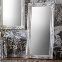 Cary Extra Large Rectangle Leaner Mirror - White