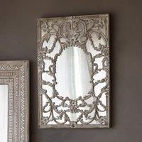 Frodsham Medium Rectangle Wall Mirror - Light Wood