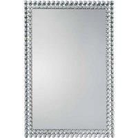 Summerside Medium Rectangle Wall Mirror - Silver