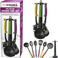 7Pc Kitchen Utensils With Stand Nylon