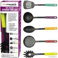 5Pc Kitchen Utensils With Stand Nylon