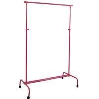 Home Vida Single Garment Rack Pink