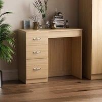 Vida Designs Riano Dressing Table, Pine