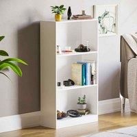 Cambridge 3 Tier Medium Bookcase White