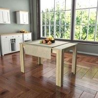 Vida Designs Medina 4 Seater Dining Table Oak Effect