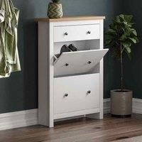 Arlington Shoe Cabinet White