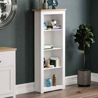 Arlington 4 Tier Bookcase White