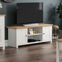 Arlington 2 Door TV Unit White