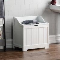 Bath Vida Priano Laundry Chest - White
