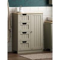 Bath Vida Priano 4 Drawer 1 Door Freestanding Unit