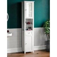 Bath Vida Priano 2 Door Tall Cabinet With Mirror