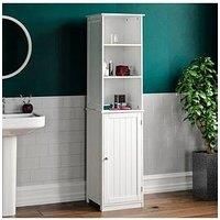 Bath Vida Priano 1 Door 2 Shelf Tall Cabinet