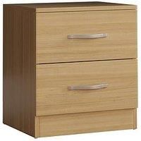 Vida Designs Riano 2 Drawer Bedside Chest