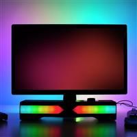 RED5 Bluetooth Light Up Sound Bar Detachable RGB LED USB Colour Changing Speaker