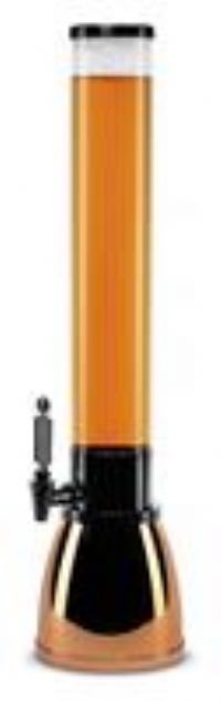 #winning Party Beer & Beverage Tower - Removable Ice Tube and Manual Pour Tap