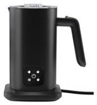 Treat Factory 4 in 1 Magnetic Whisking Hot Chocolate Maker with 2 Latte Glasses Set