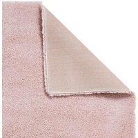 Think Rugs Sierra Pink Rectangle 200 x 290cm Polypropylene Plain Shaggy 9000, Pink