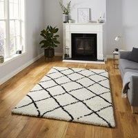 Scandi Berber G257 Rug Scandi Berber G257 White Black