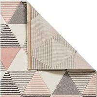 Contemporary Brooklyn Abstract Checked Tartan Patchwork Distressed Designer Rugs
