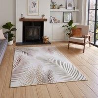 Think Rugs Creation area rug Machine Woven Rectangle Beige Beige Rectangle 120 x 170cm