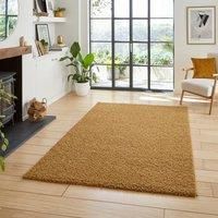 Think Rugs Bali area rug Machine Woven Rectangle Gold Gold Rectangle 160 x 230cm