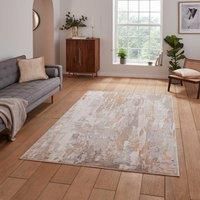 Think Rugs Apollo Bronze/Grey Rectangle 160 x 230cm Polypropylene Modern Abstract GR580, Multi