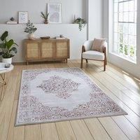 Think Rugs Artemis Artemis area rug Machine Woven Rectangle Rose Pink Rectangle 160 x 230cm