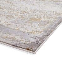 Contemporary Artemis Zig Zag Geometric Distressed Pattern Flo Area Abstract Rugs