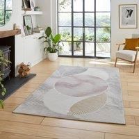 Think Rugs Creation area rug Machine Woven Rectangle Pink Pink Rectangle 120 x 170cm