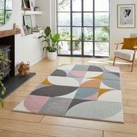 Think Rugs Matrix area rug Machine Woven Rectangle Multi coloured Rectangle 200 x 290cm