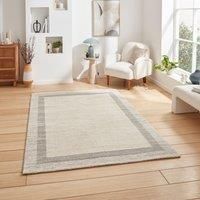 Think Rugs Geneva Beige Rectangle 200 x 290cm Polypropylene Berber 1616, Brown