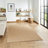 Think Rugs Nomad Brown Rectangle 120 x 170cm Polypropylene Modern 5014, Brown