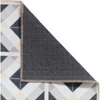 Think Rugs Victoria Area Rug Beige;Grey Runner 76 x 230cm