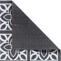 Victoria H1191 Washable Runner Dark Grey