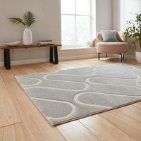Think Rugs Catherine Lansfield Linear Curve Modern Geometric Rug