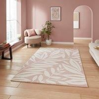 Think Rugs Catherine Lansfield Sorral Leaves Botanical Rug