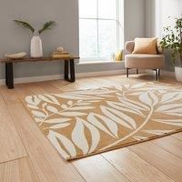 Think Rugs Catherine Lansfield Sorral Leaves Botanical Rug