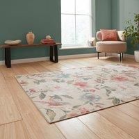 Think Rugs Catherine Lansfield Pipa Floral Rug