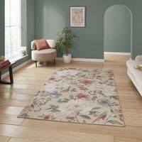 Think Rugs Catherine Lansfield Pipa Floral Rug