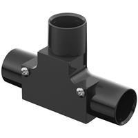 D-Line Speedway Conduit Inspection Tee 20mm in Black