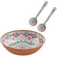 Epicurean Rio Medallion - 2 Piece - Salad Serving Set