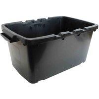 Coral 44 Litre Black Outdoor Kerbside Waste Recycling Box / Storage Box