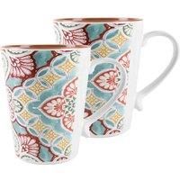 Purely Home Rio Corte Outdoor/Camping/BBQ - Plastic/Melamine Mugs x 2